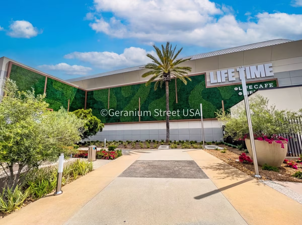 Lifetime Irvine: Custom Artificial Living Wall